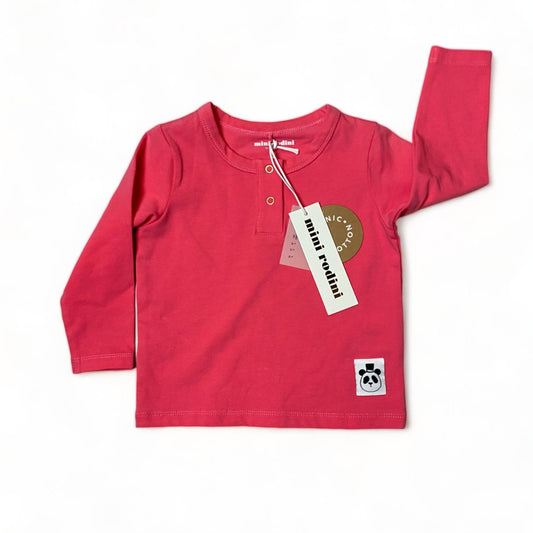 Longsleeve in pink von Mini Rodini