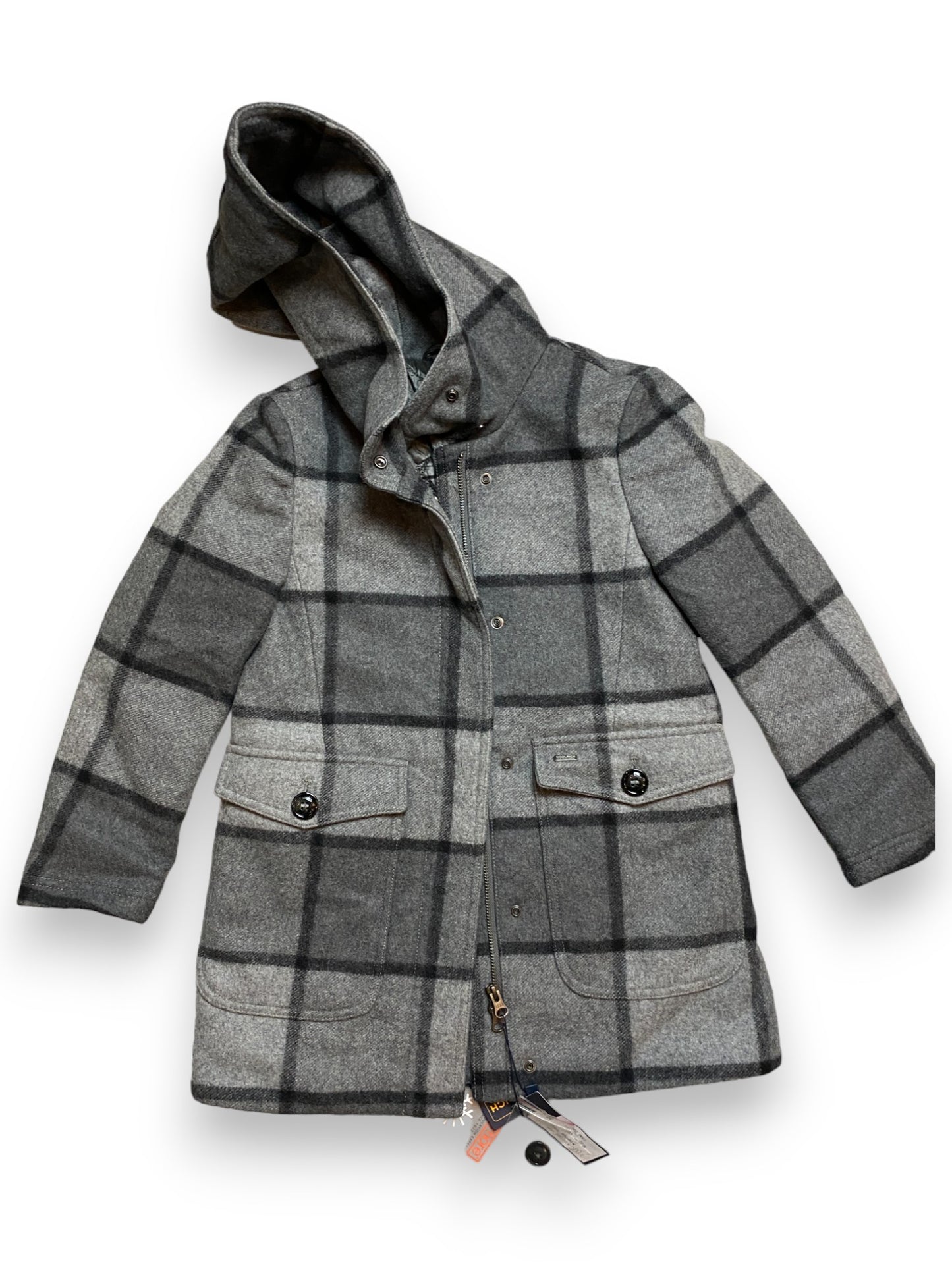 Woolrich Karomantel mit Kapuze  8 y