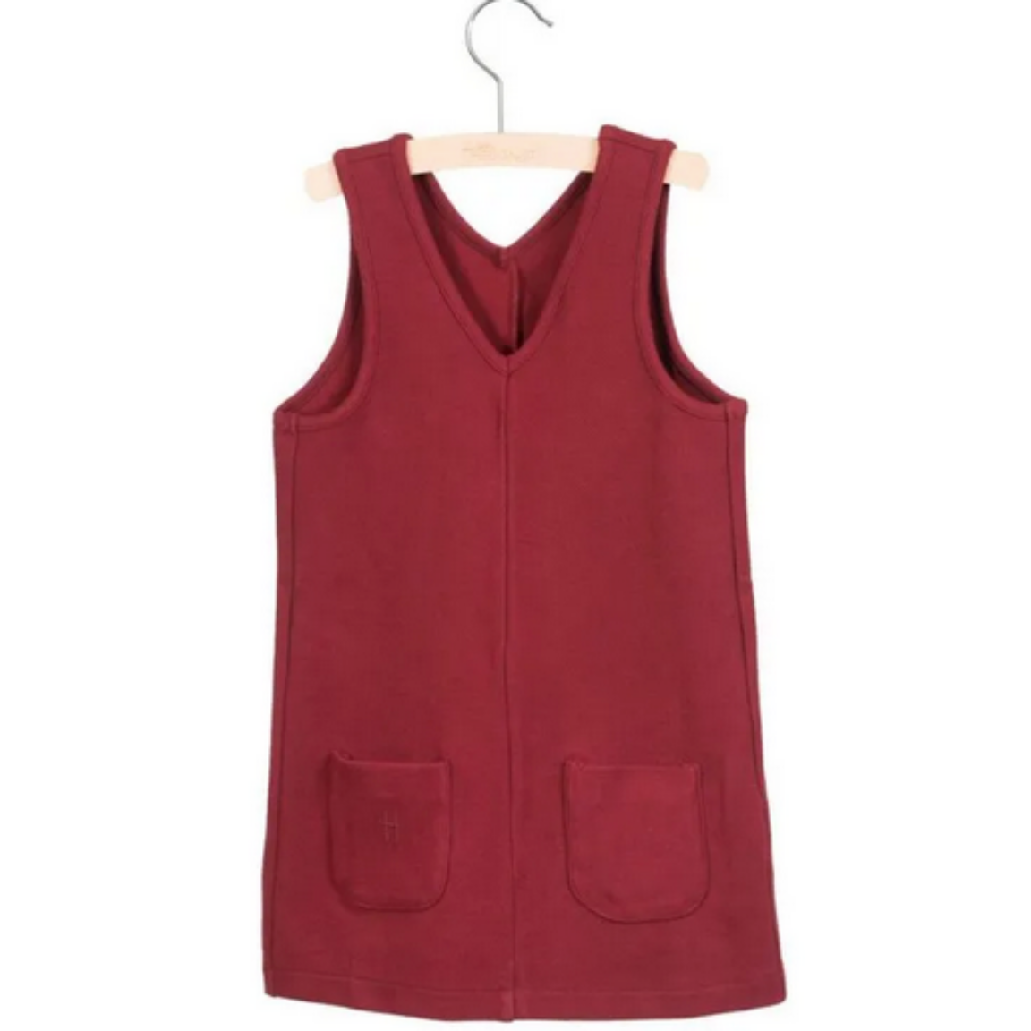 Pinafore Kleid von Littlehedonist in der Farbe "Cordovan"