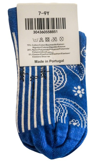 Gemusterte Baumwollsocken im Paisley-Muster von Wander & Wonder